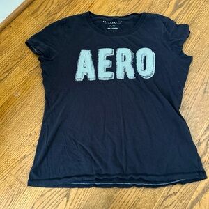 Black Aeropostale cotton t-shirt
Sequin bling aero on chest
Xl